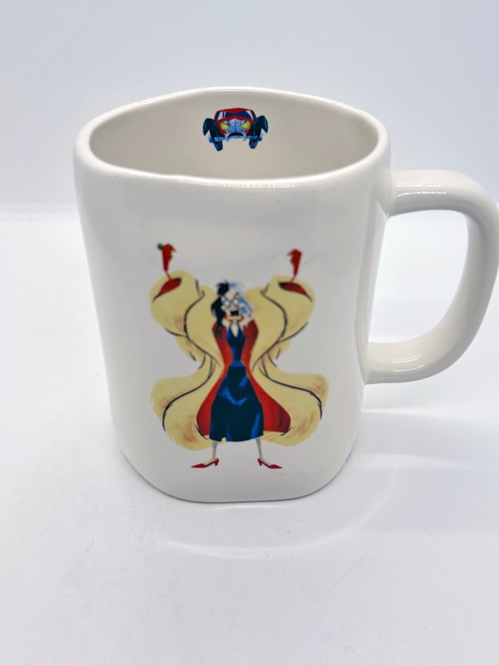 Rae Dunn Disney Cruella De Vil Villains Mug